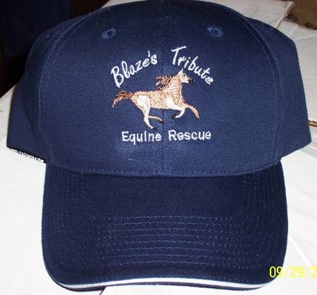 Blaze's Tribute Equine Rescue Hat
